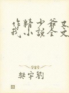 作精少爷又在黏我小说全文阅读免费