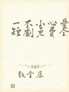 一不小心爱上你短剧免费全集剧情