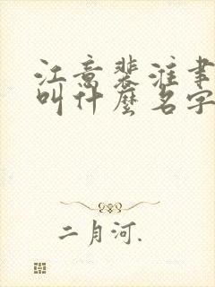 江意裴淮聿小说叫什么名字