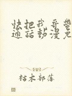 快把我哥带走普通话动漫免费