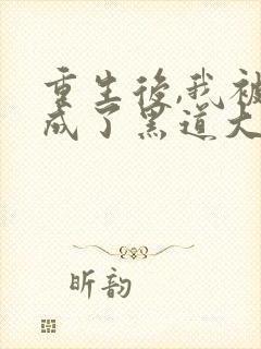 重生后,我被迫成了黑道大小姐