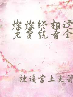 灿灿终相逢短剧免费观看全集在线