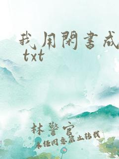 我用闲书成圣人 txt