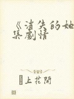 《消失的她》分集剧情