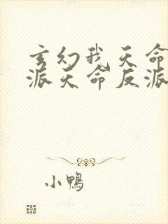 玄幻我天命大反派天命反派