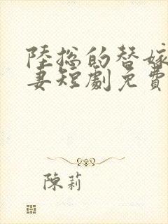 陆总的替嫁小宠妻短剧免费看