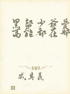 黑帮少爷爱上我高能都在哪几集