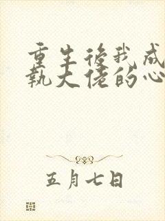 重生后我成了偏执大佬的心尖宠