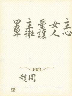 男主爱女主爱到卑微让人心疼