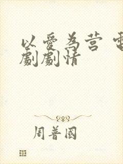 以爱为营 电视剧剧情