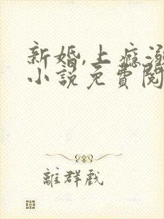 新婚,上瘾溺舟小说免费阅读