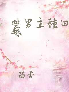 双男主种田文穿越