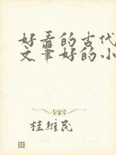 好看的古代言情文笔好的小说