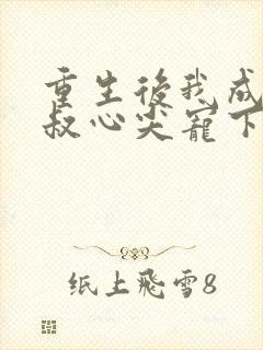 重生后我成了皇叔心尖宠下载全集