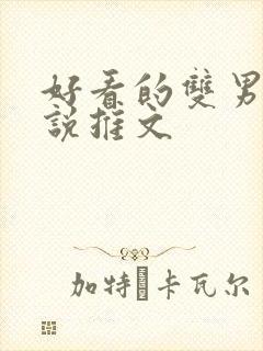 好看的双男主小说推文