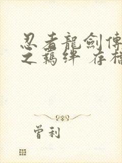 忍者龙剑传 怒之羁绊 存档