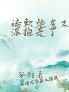 娇软炮灰又被反派抱走了