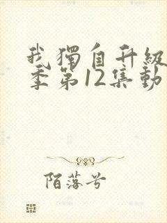 我独自升级第二季第12集动漫