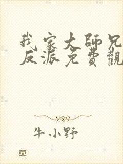 我家大师兄是个反派免费观看动画