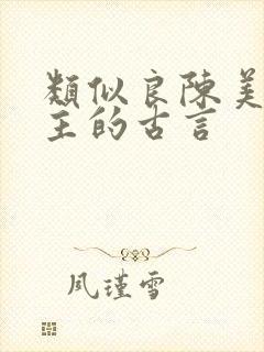 类似良陈美锦男主的古言