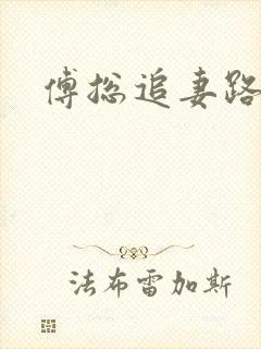 傅总追妻路漫漫