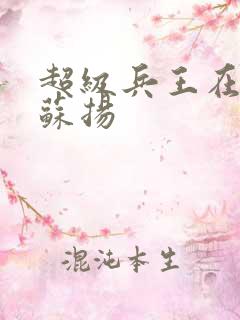 超级兵王在都市苏扬