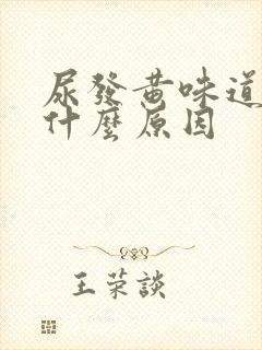 尿发黄味道重是什么原因