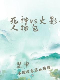 死神vs火影全人物包