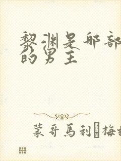 黎渊是哪部小说的男主