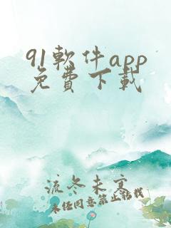 91软件app免费下载
