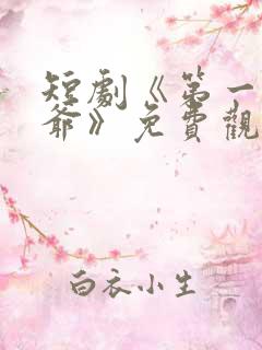 短剧《第一驸马爷》免费观看