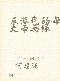 反派我的母亲是大帝无绿
