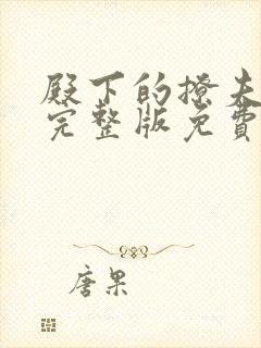 殿下的撩夫日常完整版免费阅读漫画