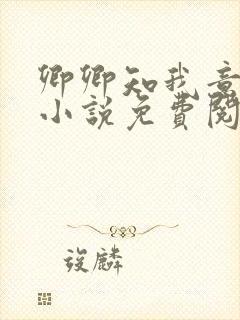 卿卿知我意原著小说免费阅读