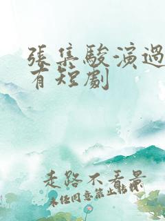 张集骏演过的所有短剧