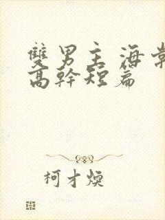 双男主 海棠 高干短篇