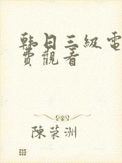 韩日三级电影免费观看