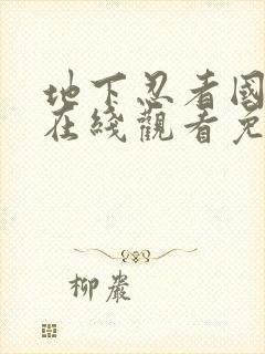 地下忍者国语版在线观看免费观看高清版