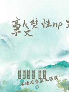 高h双性np生子文