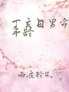 丁亥日男命妻子年龄