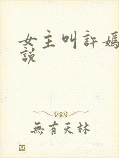 女主叫许嫣的小说