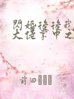 闪婚后后我成了大佬掌中之物