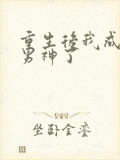 重生后我成国民男神了