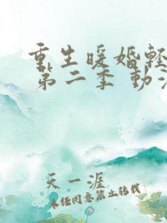 重生暖婚轻宠妻 第二季 动漫