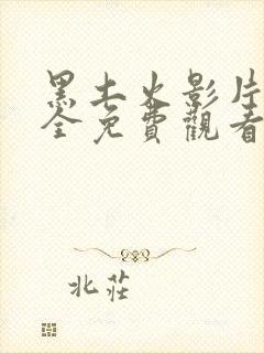 黑土火影片子大全免费观看