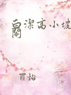 白洁高小坡笔趣阁