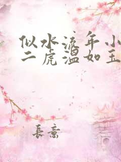 似水流年小说贾二虎温如玉