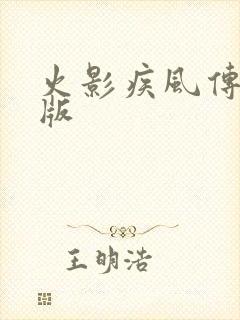 火影疾风传中文版