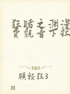 狂赌之渊漫画免费观看下拉式六漫画