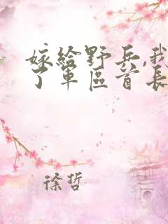 嫁给野兵,我成了军区首长的小说